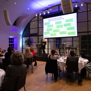 Mirella Visser talks about typical questions posed by women on their way to the top